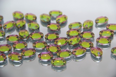 �������� ������ 10*14 (240PCS) (12#AB Pink/Green) ����